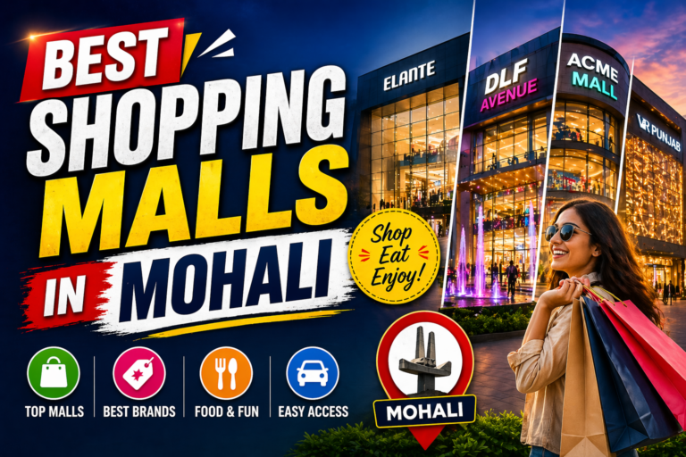 Best Shopping Malls in Mohali – Ultimate Shopping Guide to Mohali (Punjab)