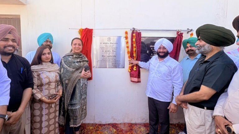 MLA Mohali Kulwant Singh Inaugurates New Classrooms in Balomajra Schools, Strengthens Education Infrastructure