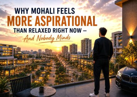 Young professionals experiencing aspirational urban lifestyle culture in Mohali