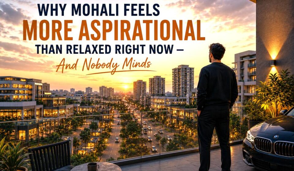 Young professionals experiencing aspirational urban lifestyle culture in Mohali
