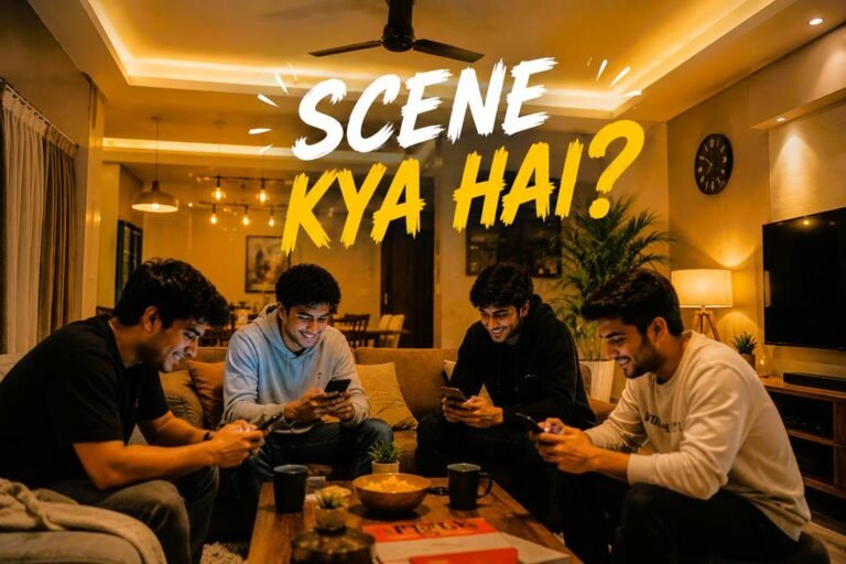 “Scene Kya Hai?” — The Four Words Running Mohali’s Entire Weekend Economy