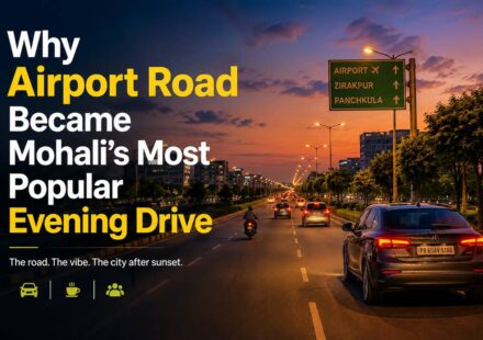 Why Airport Road Became Mohali’s Most Popular Evening Drive
