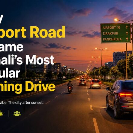 Why Airport Road Became Mohali’s Most Popular Evening Drive