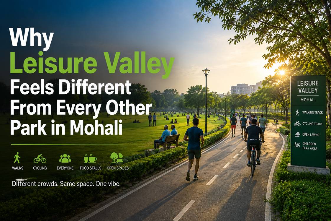 Why Leisure Valley Feels Different From Every Other Park in Mohali