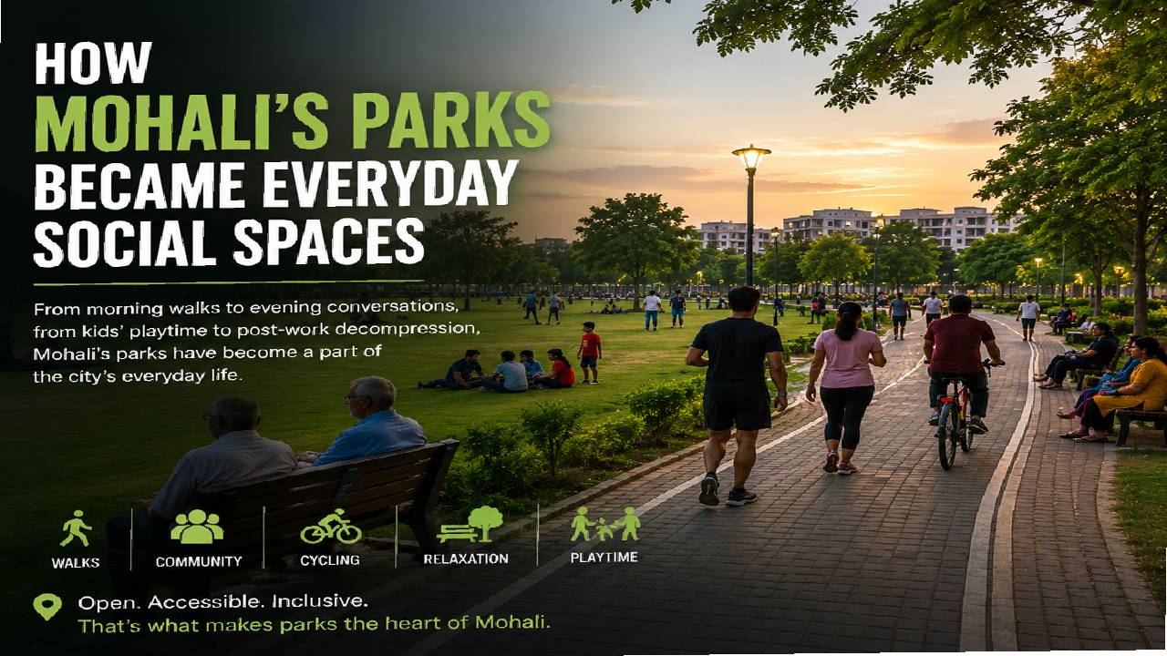 How Mohali’s Parks Became Everyday Social Spaces