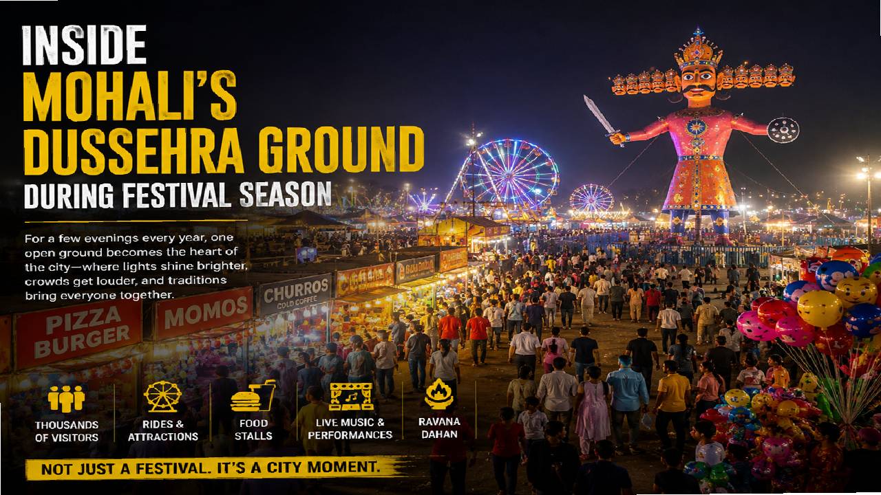 Inside Mohali’s Dussehra Ground During Festival Season
