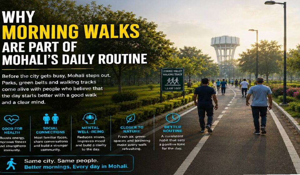 Why Evening Walks Are Part of Mohali’s Daily Routine