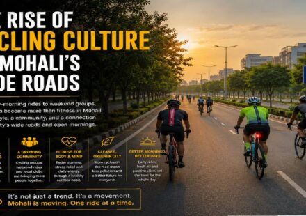 The Rise of Cycling Culture on Mohali’s Wide Roads