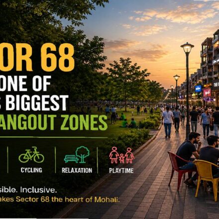 How Sector 68 Became One of Mohali’s Biggest Public Hangout Zones