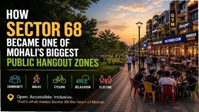 How Sector 68 Became One of Mohali’s Biggest Public Hangout Zones