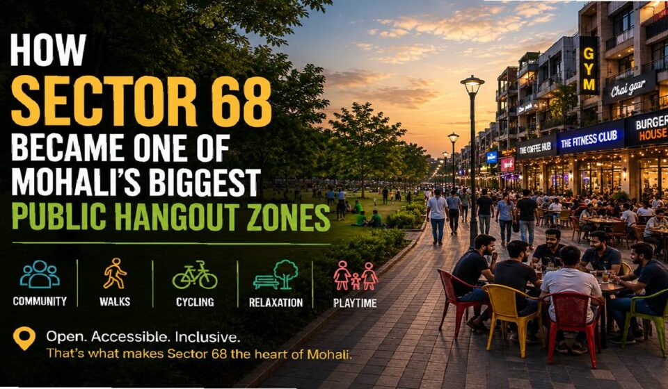 How Sector 68 Became One of Mohali’s Biggest Public Hangout Zones