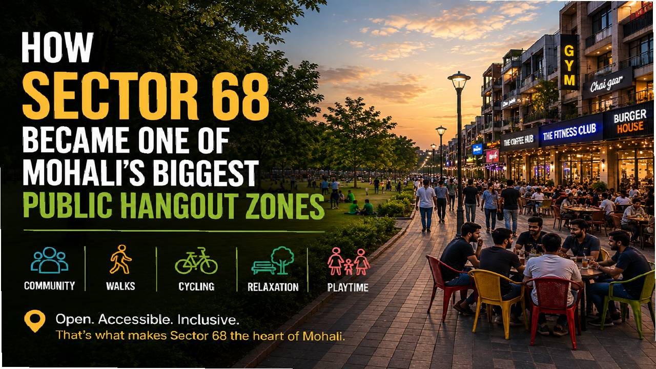 How Sector 68 Became One of Mohali’s Biggest Public Hangout Zones