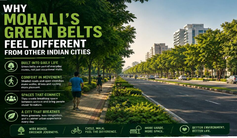 Why Mohali’s Green Belts Feel Different From Other Indian Cities