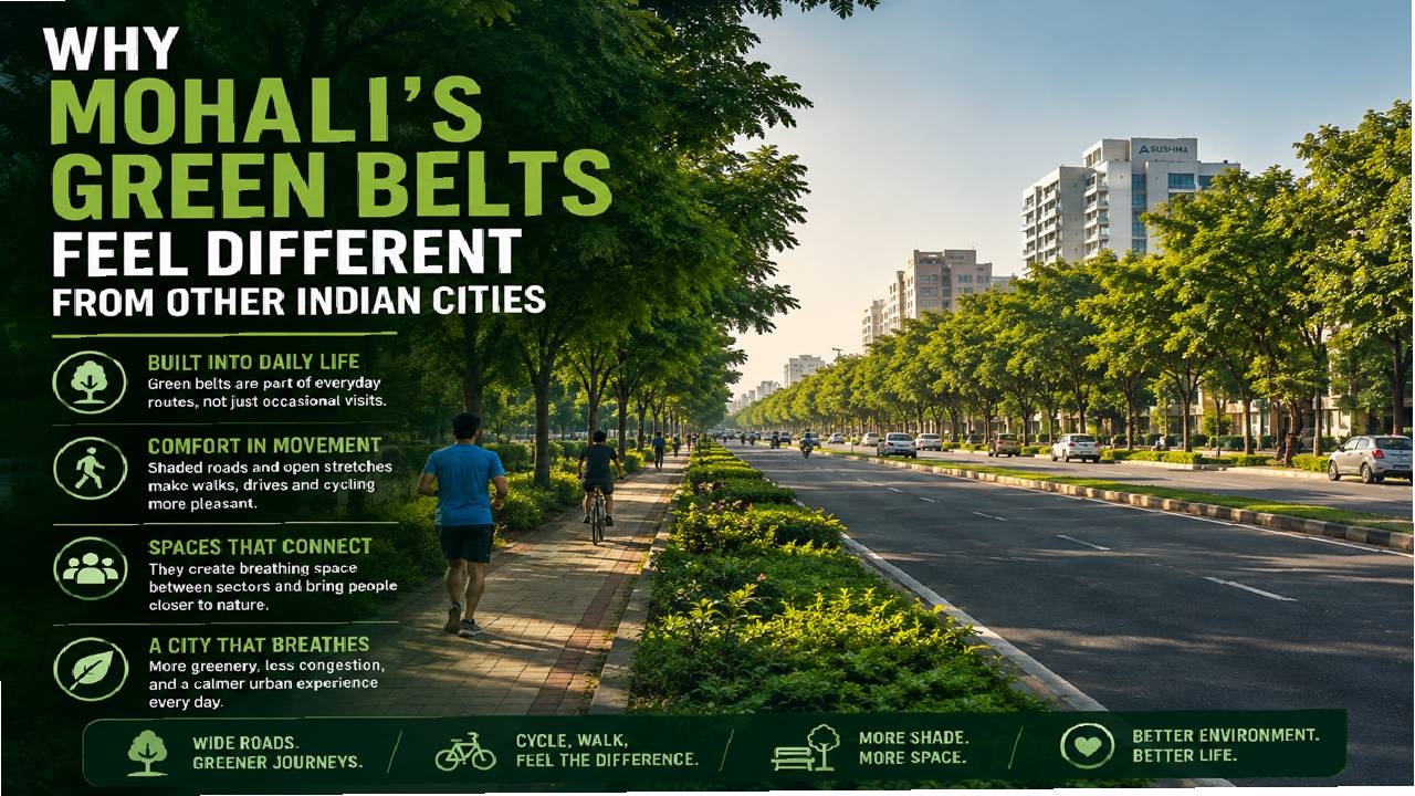 Why Mohali’s Green Belts Feel Different From Other Indian Cities