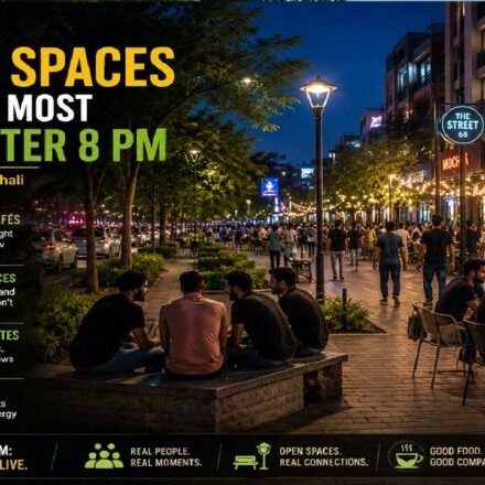 The Public Spaces That Feel Most Alive After 8 PM in Mohali