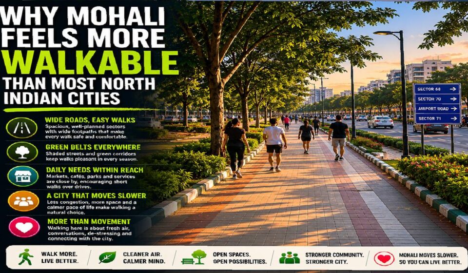 In many North Indian cities, walking feels stressful.