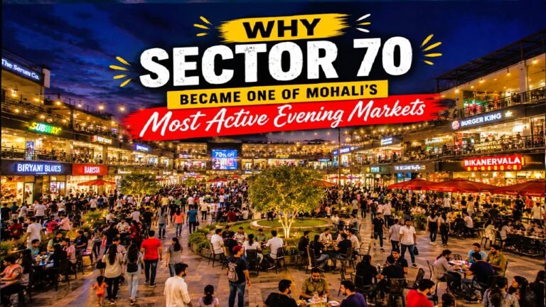 Why Sector 70 Became One of Mohali’s Most Active Evening Markets