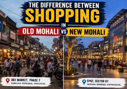 The Difference Between Shopping in Old Mohali and New Mohali