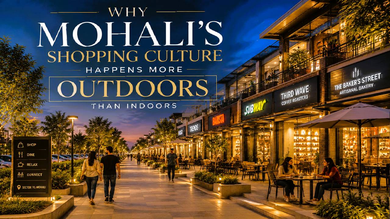 Why Mohali’s Shopping Culture Happens More Outdoors Than Indoors