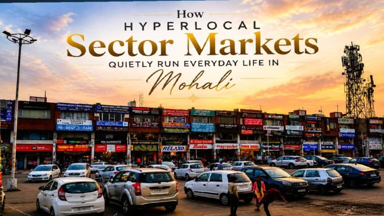 How Hyperlocal Sector Markets Quietly Run Everyday Life in Mohali