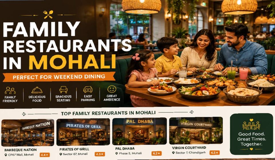 Family Restaurants in Mohali