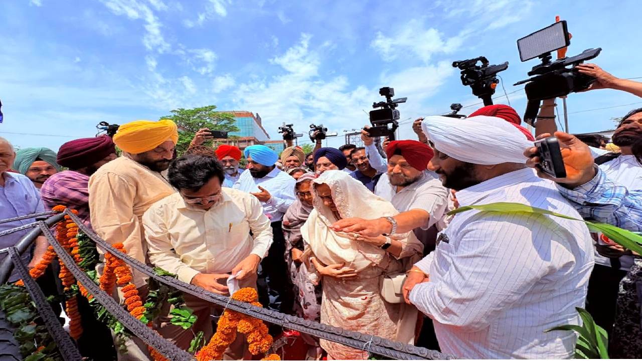MLA Kulwant Singh meeting residents at his office and discussing public grievances and development-related issues in Mohali