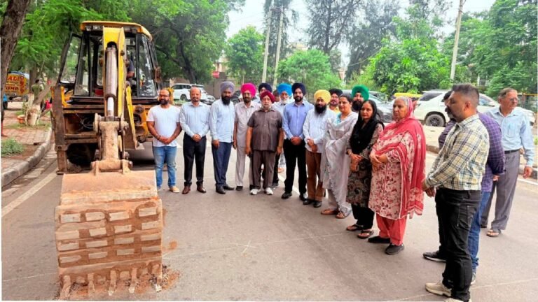 Mayor Sarabjeet Singh Samana Begins Monsoon Preparedness Drive in Mohali