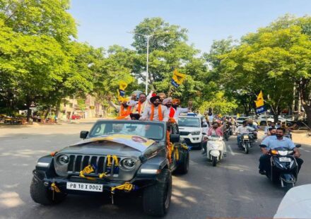 Mayor Sarabjeet Singh Samana expresses gratitude after being appointed Mayor of Mohali and thanks Chief Minister Bhagwant Mann, Arvind Kejriwal, and fellow councillors