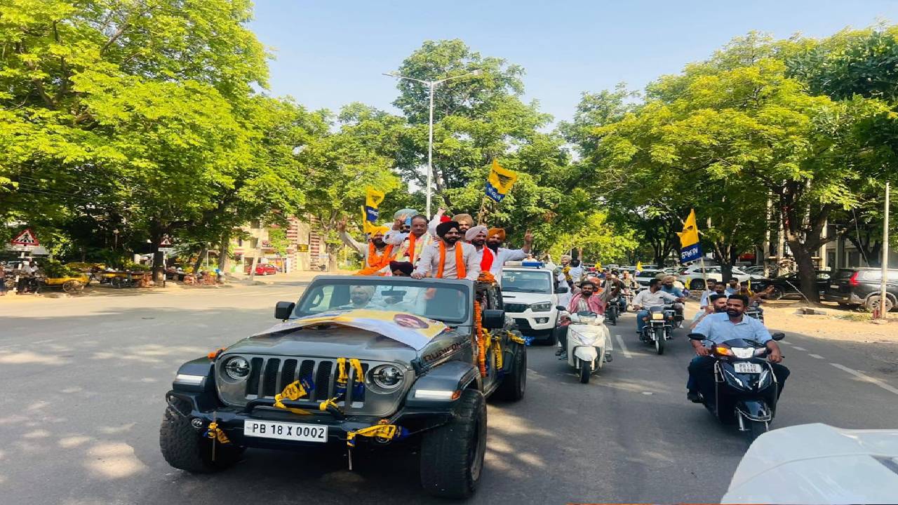 Mayor Sarabjeet Singh Samana expresses gratitude after being appointed Mayor of Mohali and thanks Chief Minister Bhagwant Mann, Arvind Kejriwal, and fellow councillors