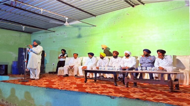 Village Gym Opens During Public Interaction Programme in Dhelpur