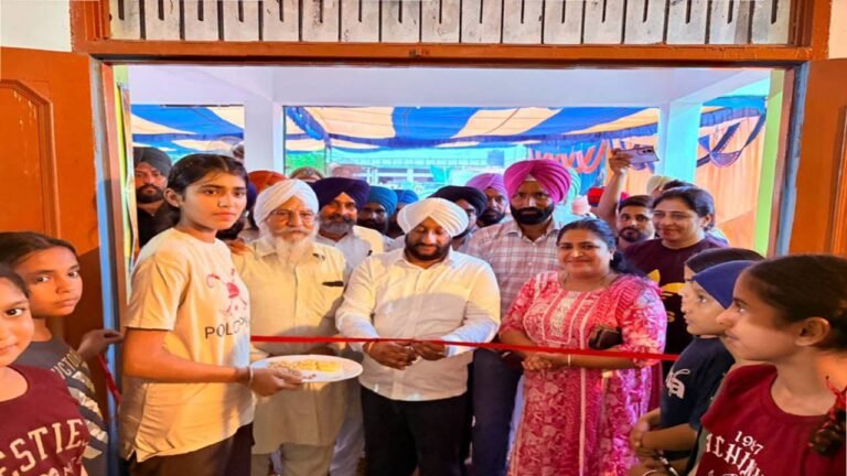 New Community Gym Opens in Gudana During Lok Milni Programme