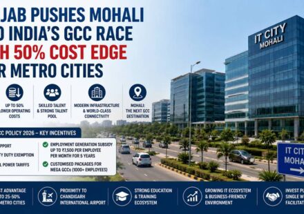 Mohali emerging as a Global Capability Centre and technology hub in Punjab