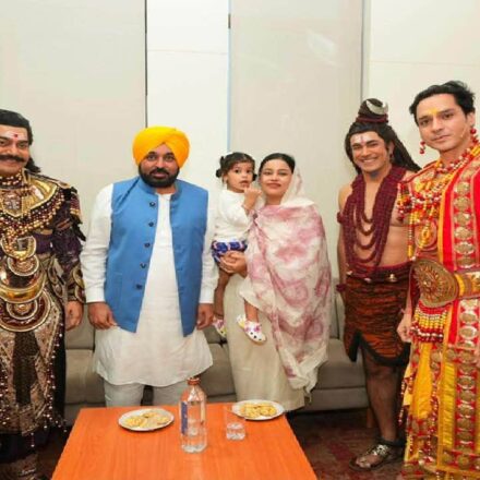 Hamare Ram theatrical performance beginning in Mohali as part of Punjab Government's statewide cultural programme.