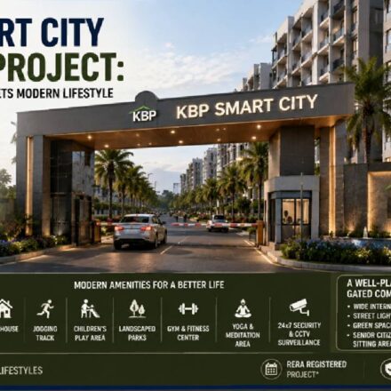 KBP Smart City residential development on the Kharar-Kurali Highway near Mohali.