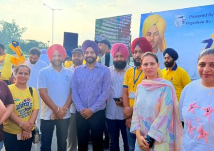 Young men and women participate in Punjab Youth Run 2026 in Mohali promoting fitness, exercise and a drug-free lifestyle