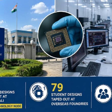 Semi-Conductor Laboratory campus in Mohali representing India's semiconductor chip design and fabrication ecosystem.