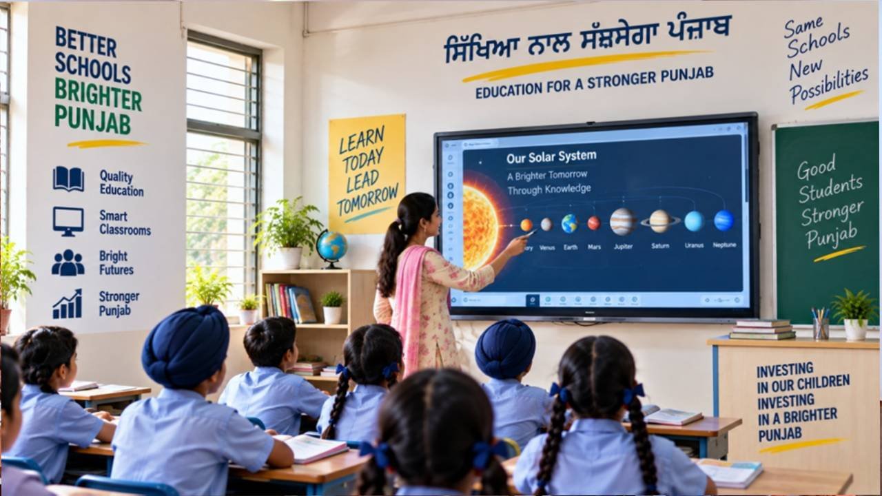 Smart classrooms and digital learning facilities are becoming an important part of Punjab’s government-school education reforms