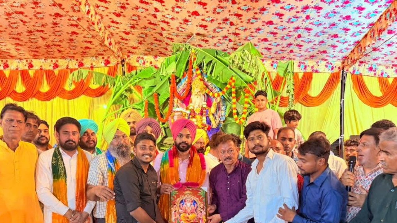 Vishwakarma Jayanti Biswakarma Puja at Dussehra Ground Blongi