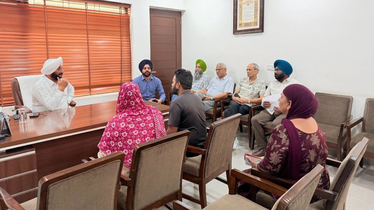 Public meeting with Kulwant Singh and constituency residents