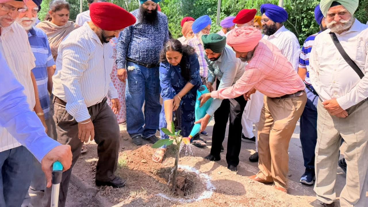 Tree-planting campaign launch attended by Sarabjeet Singh Samana