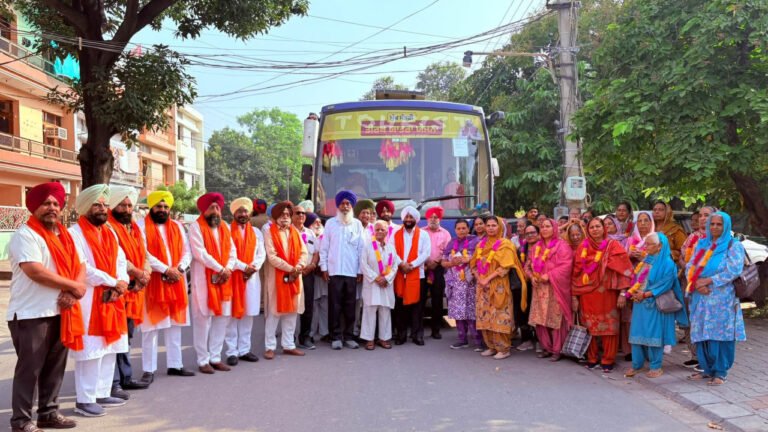 Two Mohali Buses Set Out on Pilgrimage Under Chief Minister’s Plan
