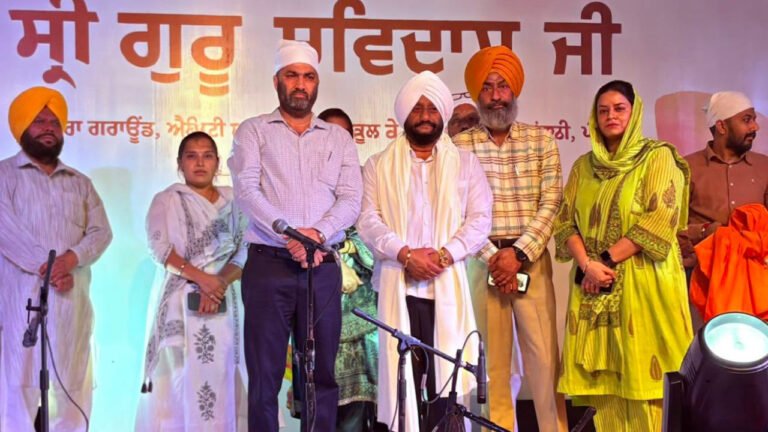 Mohali drone show held for 650th Prakash Purab of Sri Guru Ravidas Ji