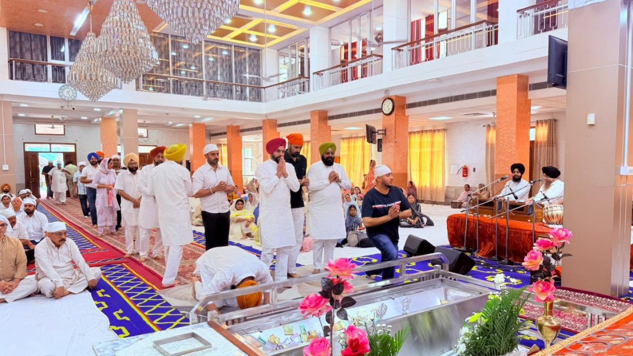 Sacha Dhanu ceremony in Phase-3B1 attended by Sarabjeet Singh Samana
