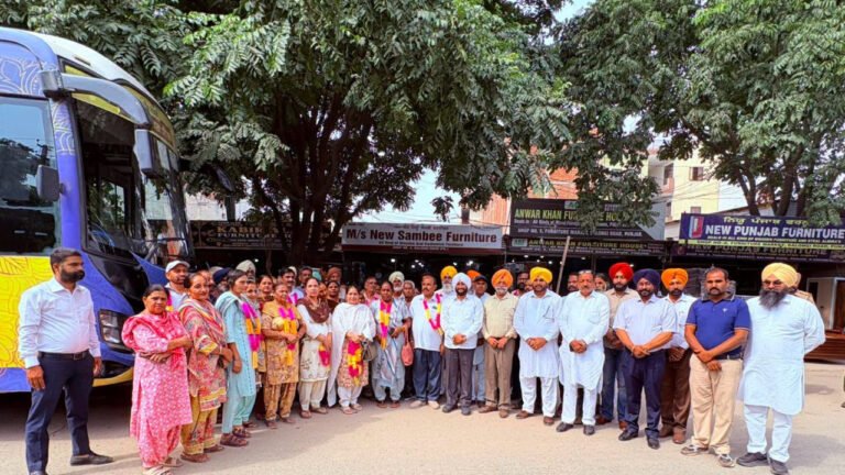 Two Mohali villages send buses for pilgrimage under state plan